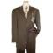 Giorgio Cosani Dark Brown Super 100'S Wool Suit